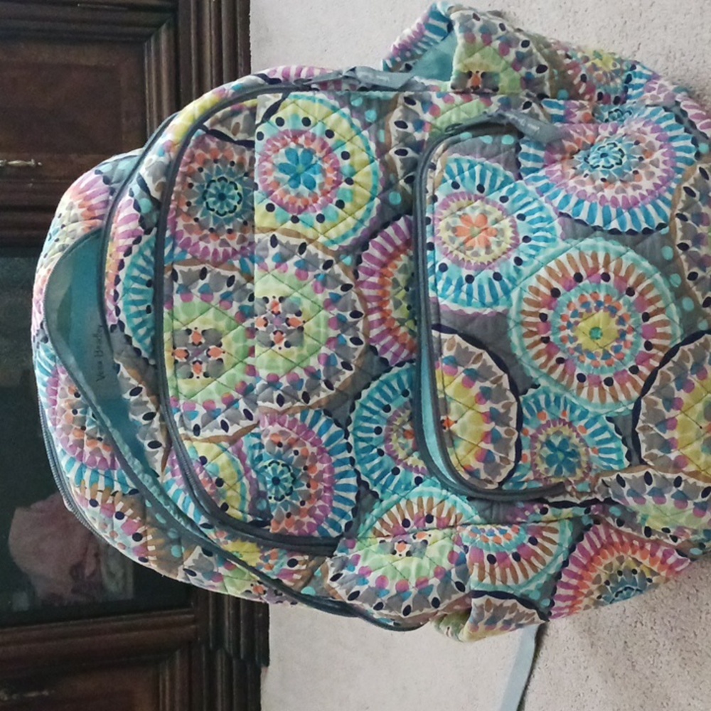 Vera Bradley backpack and lunch bag set